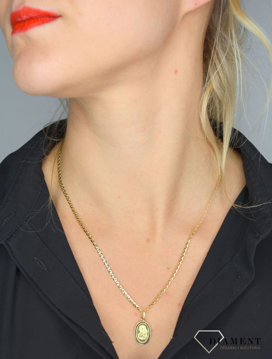 Złoty łańcuszek 585 marina 2,5 mm BKŁ000000-438 2,5mm.jpg